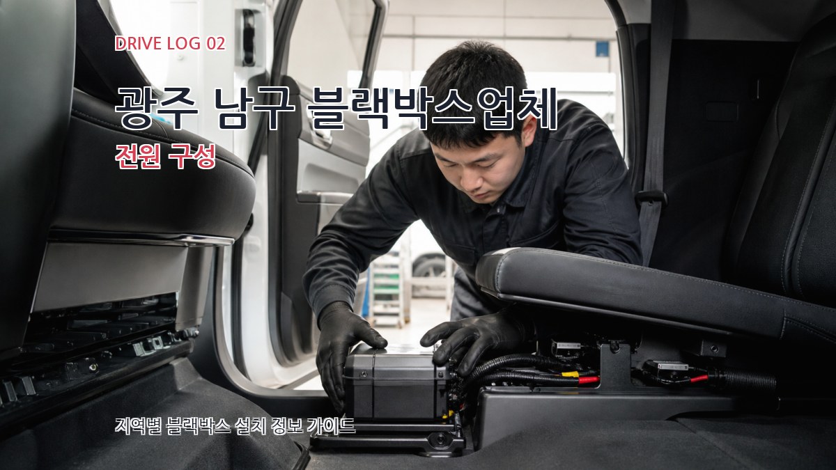 광주 남구 블랙박스업체 전원 구성