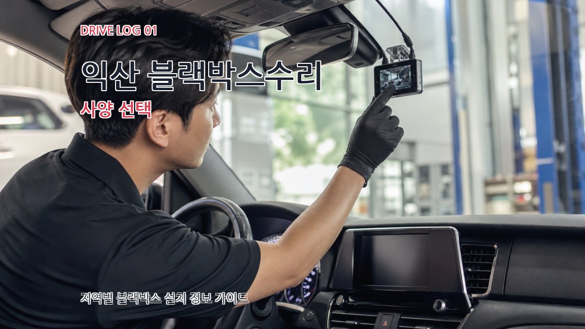 익산 블랙박스수리