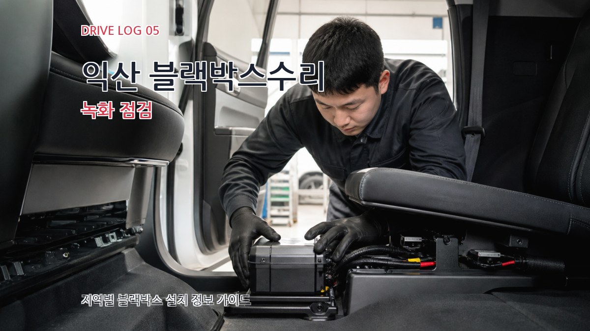 익산 블랙박스수리 녹화 점검