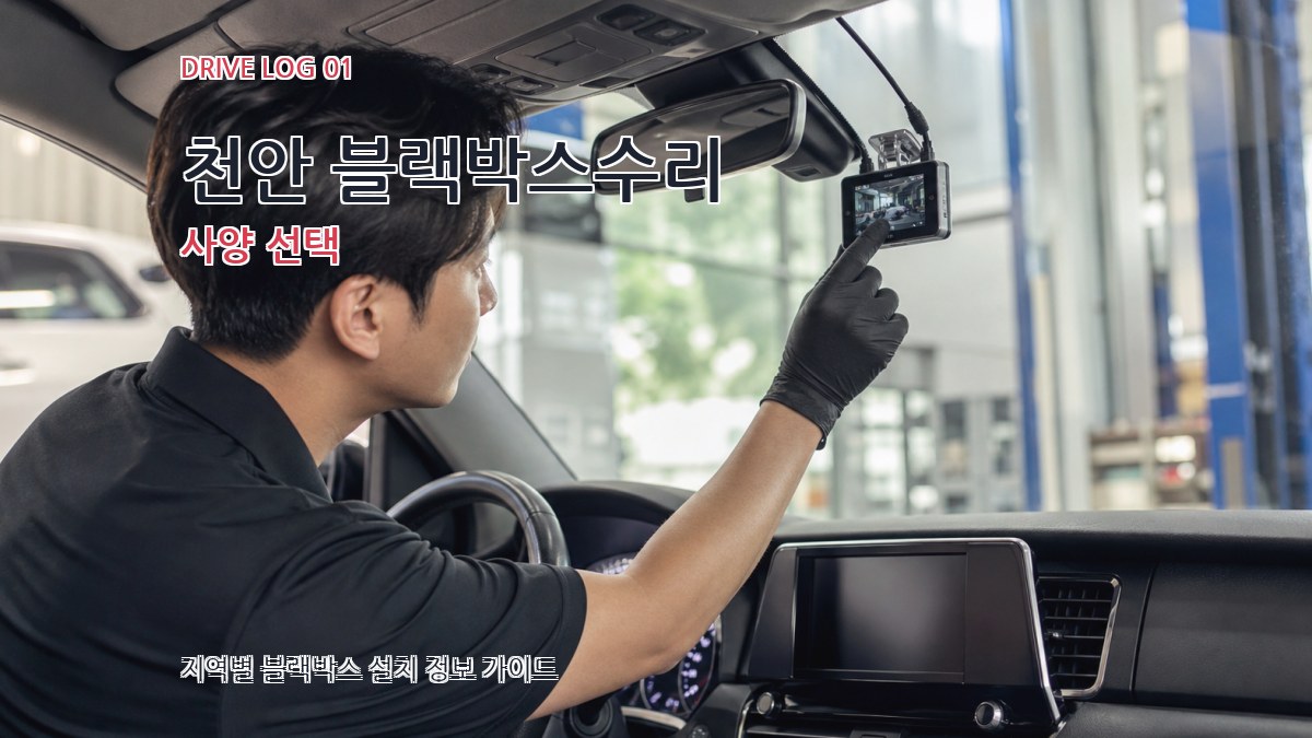 천안 블랙박스수리