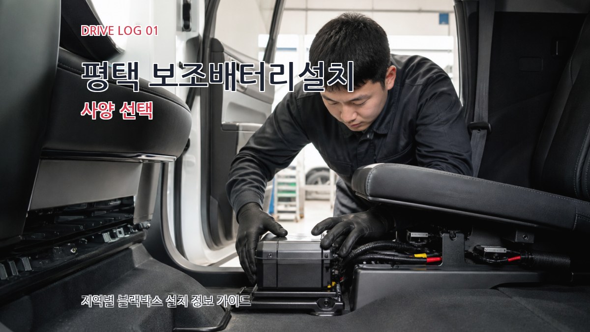 평택 보조배터리설치