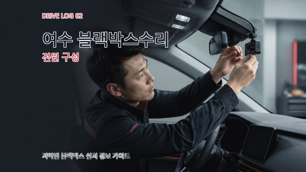 여수 블랙박스수리 전원 구성