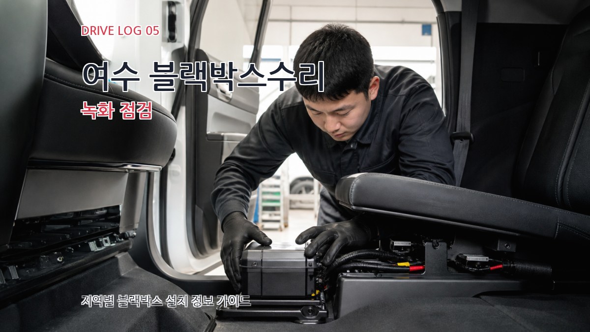 여수 블랙박스수리 녹화 점검