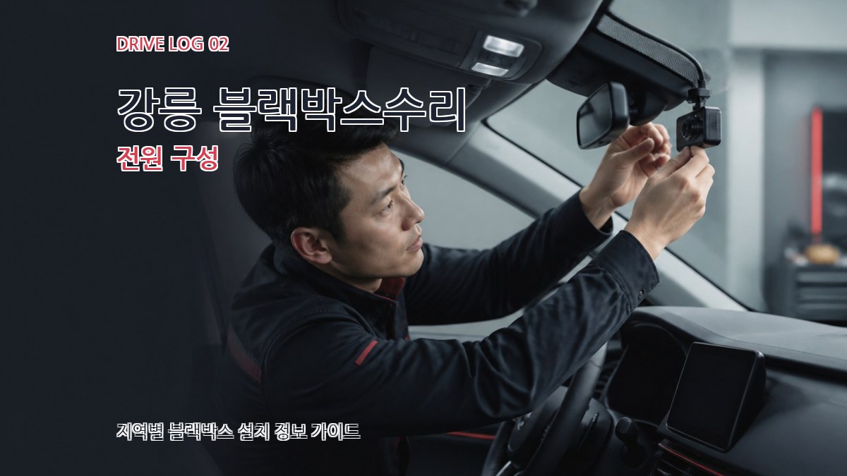 강릉 블랙박스수리 전원 구성