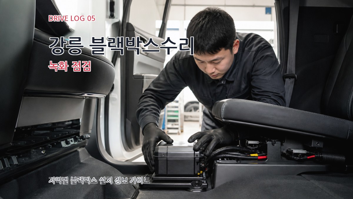 강릉 블랙박스수리 녹화 점검