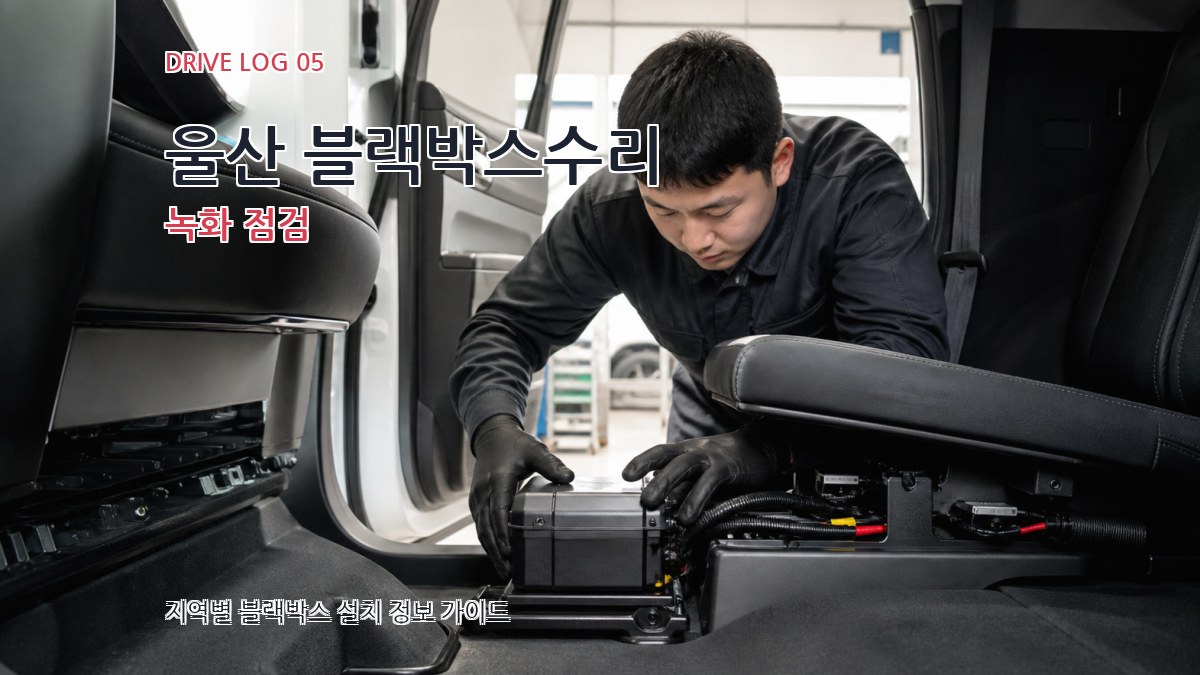 울산 블랙박스수리 녹화 점검