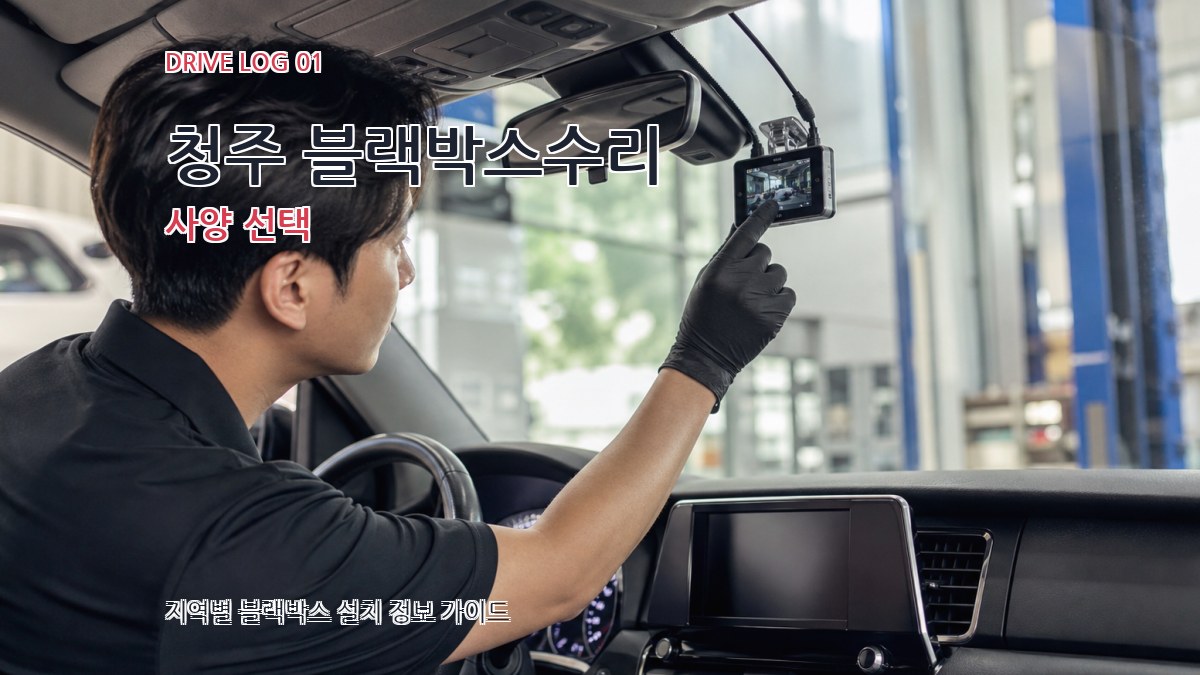 청주 블랙박스수리
