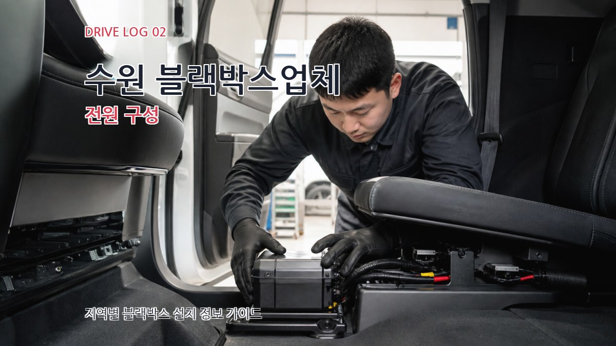 수원 블랙박스업체 전원 구성