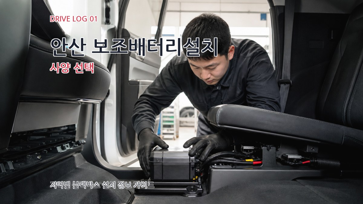 안산 보조배터리설치