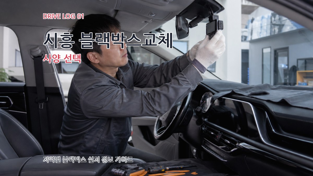 시흥 블랙박스교체