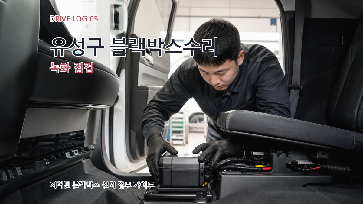 유성구 블랙박스수리 녹화 점검