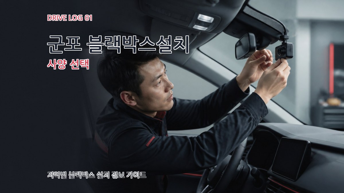 군포 블랙박스설치
