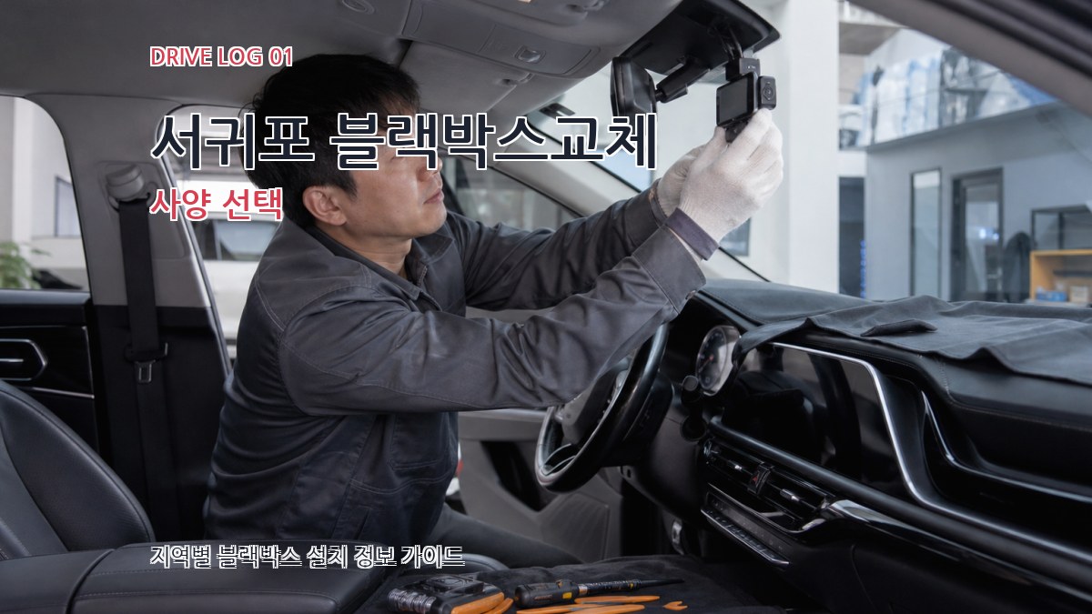 서귀포 블랙박스교체