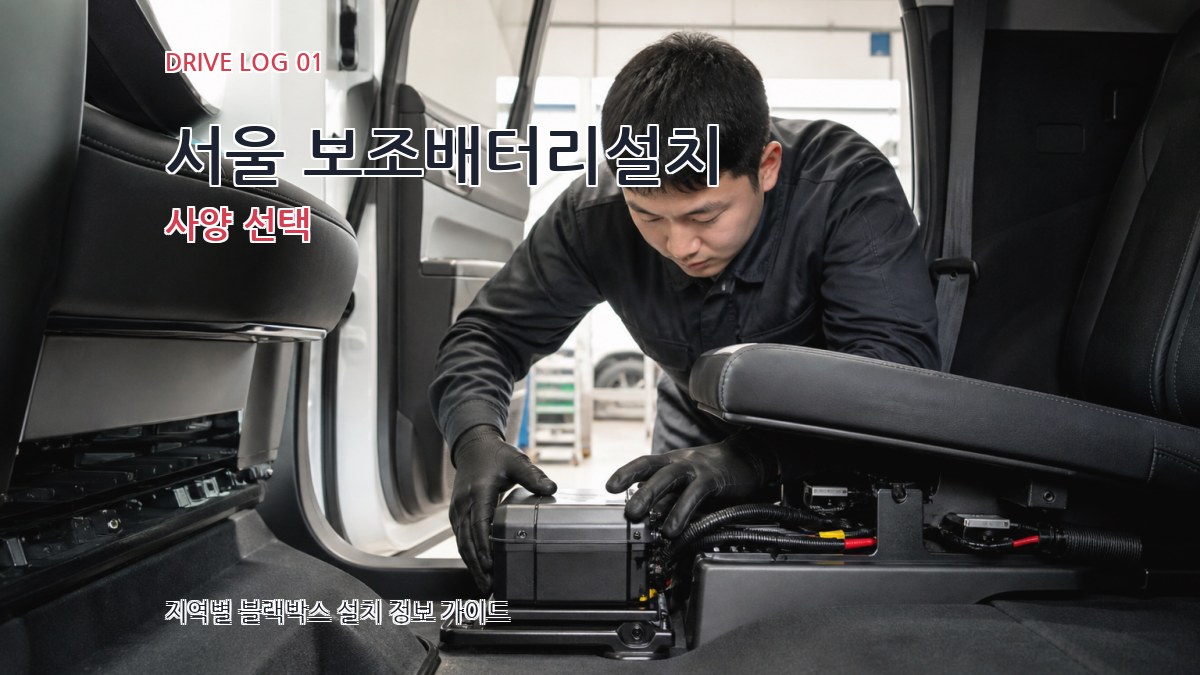 서울 보조배터리설치