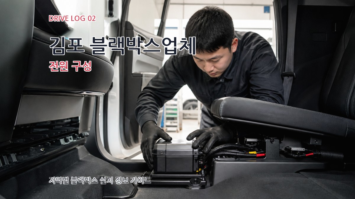 김포 블랙박스업체 전원 구성
