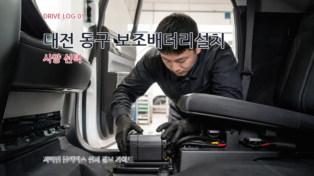 대전 동구 보조배터리설치