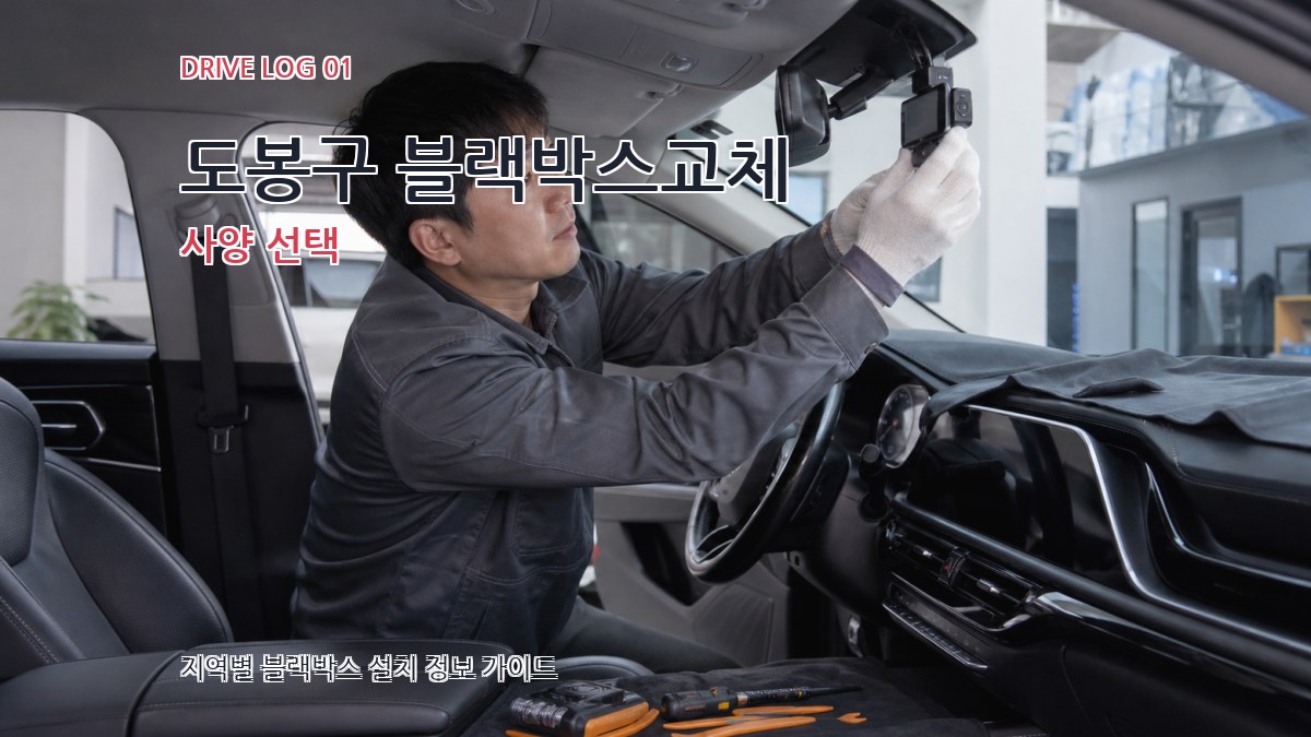 도봉구 블랙박스교체