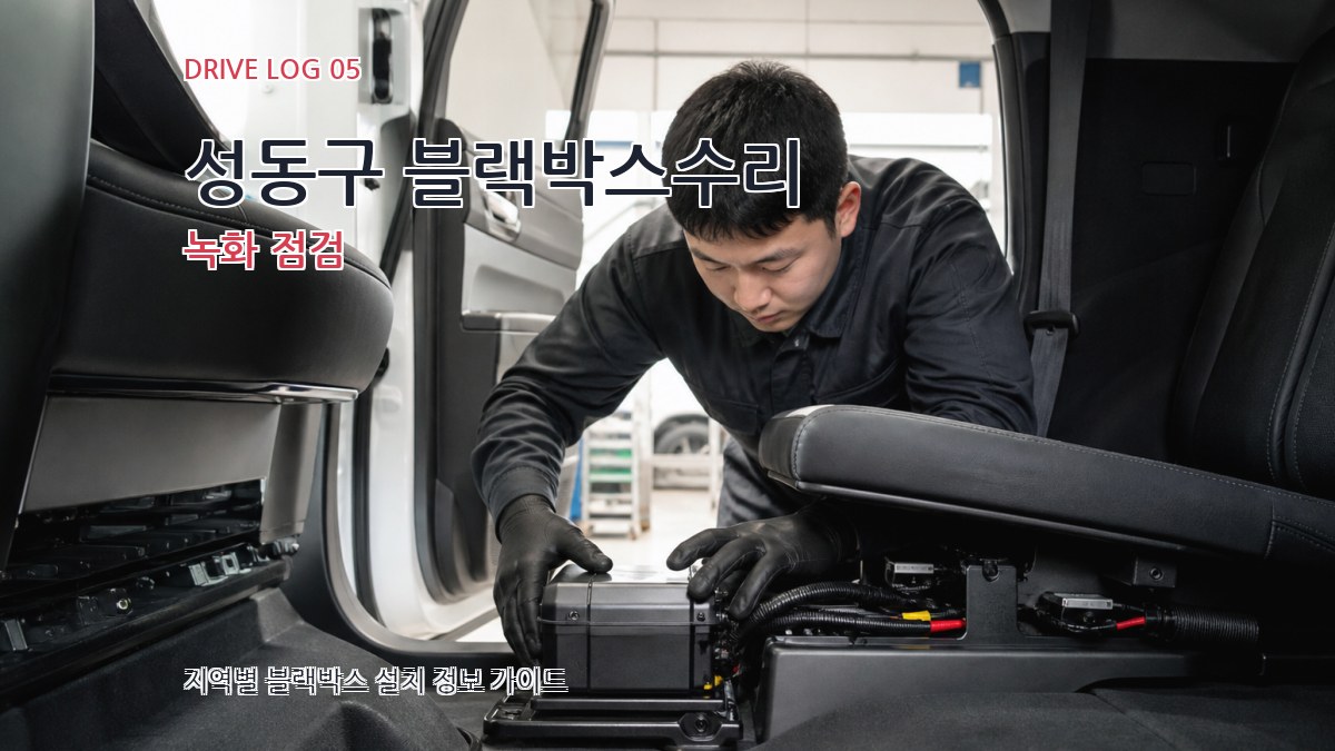 성동구 블랙박스수리 녹화 점검