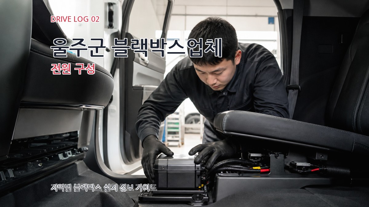 울주군 블랙박스업체 전원 구성