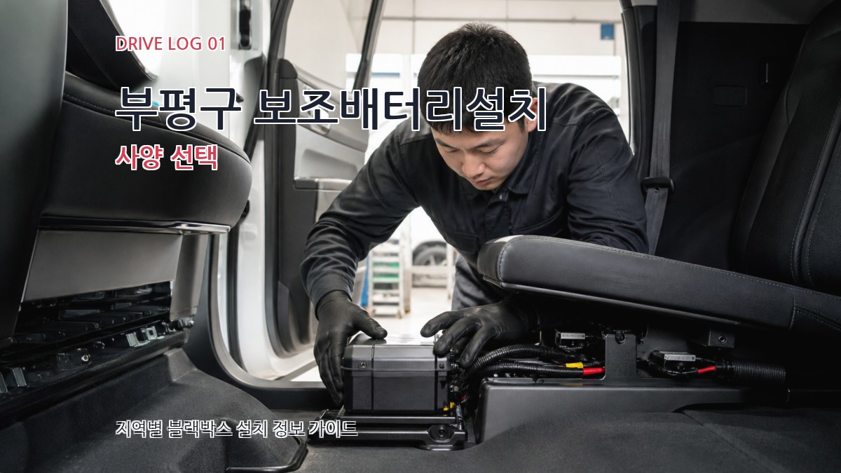 부평구 보조배터리설치
