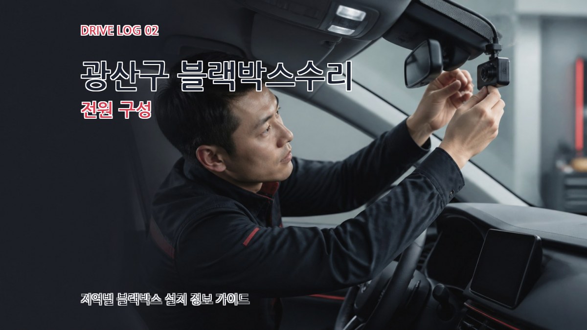 광산구 블랙박스수리 전원 구성