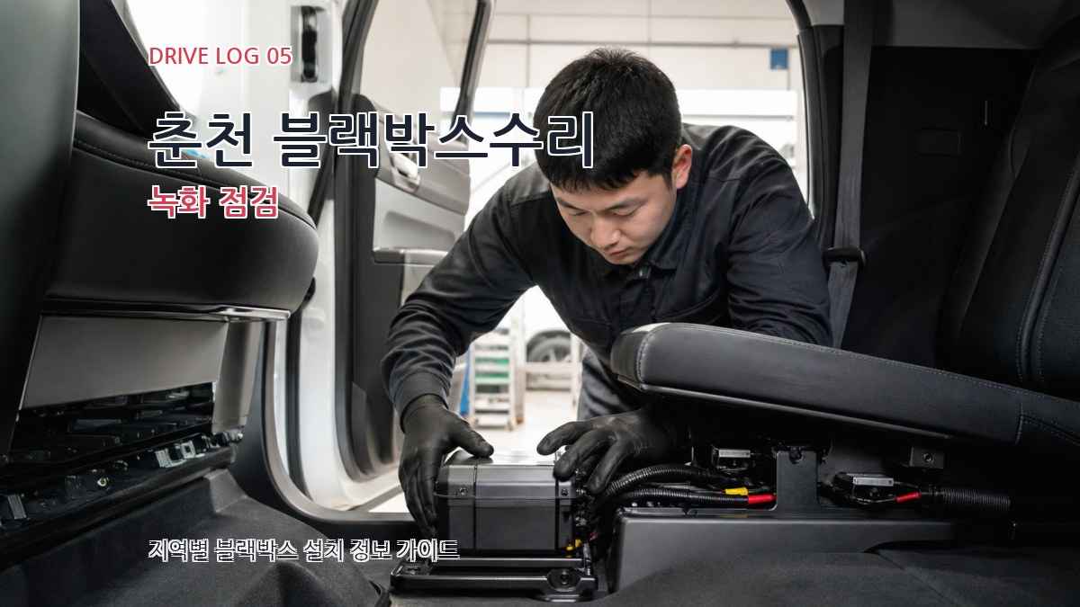 춘천 블랙박스수리 녹화 점검