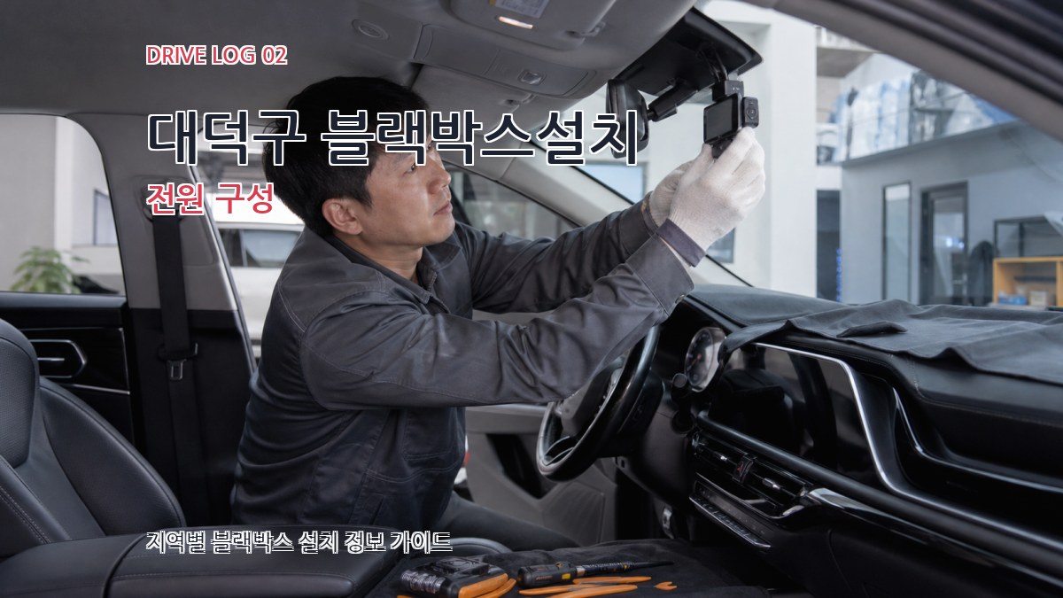 대덕구 블랙박스설치 전원 구성