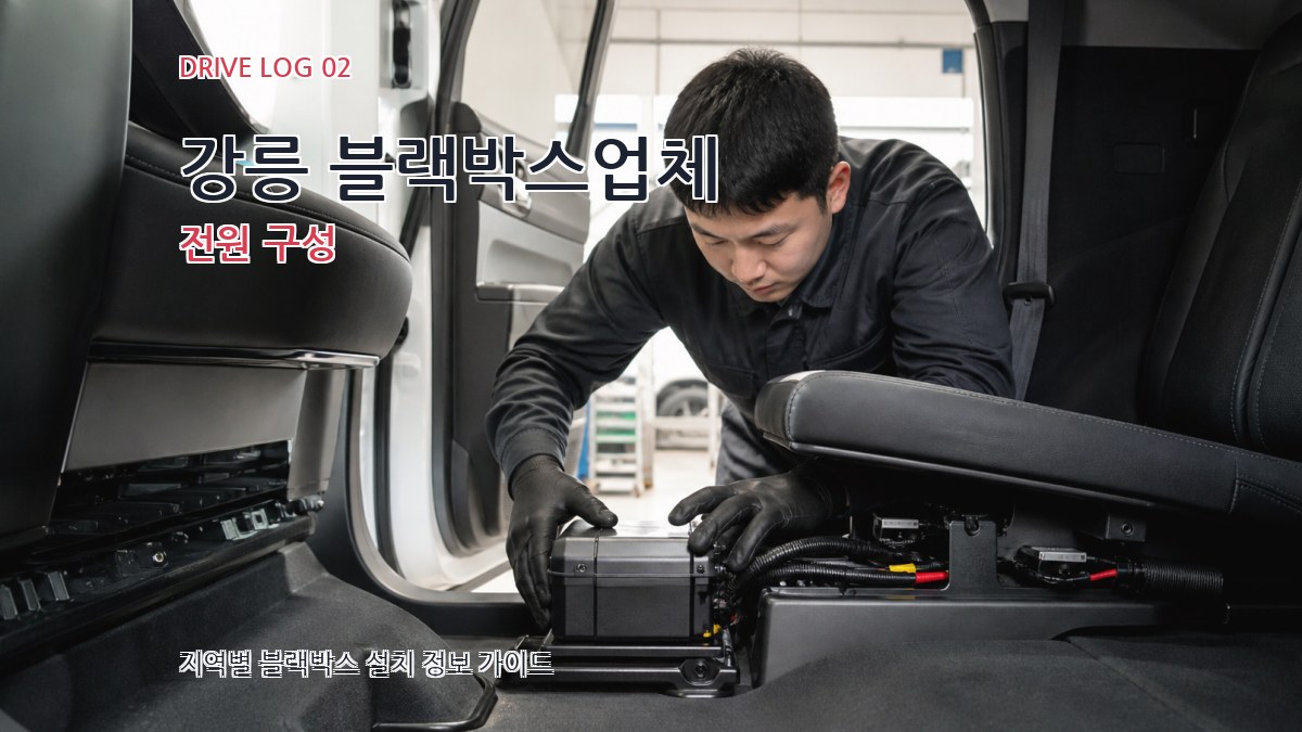 강릉 블랙박스업체 전원 구성