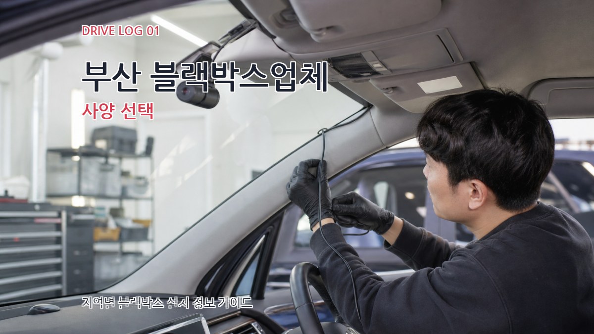 부산 블랙박스업체