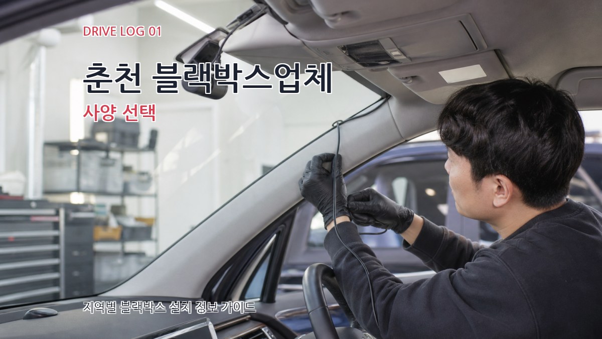 춘천 블랙박스업체