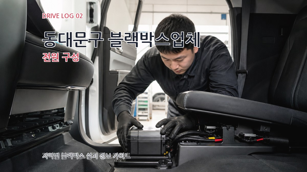 동대문구 블랙박스업체 전원 구성