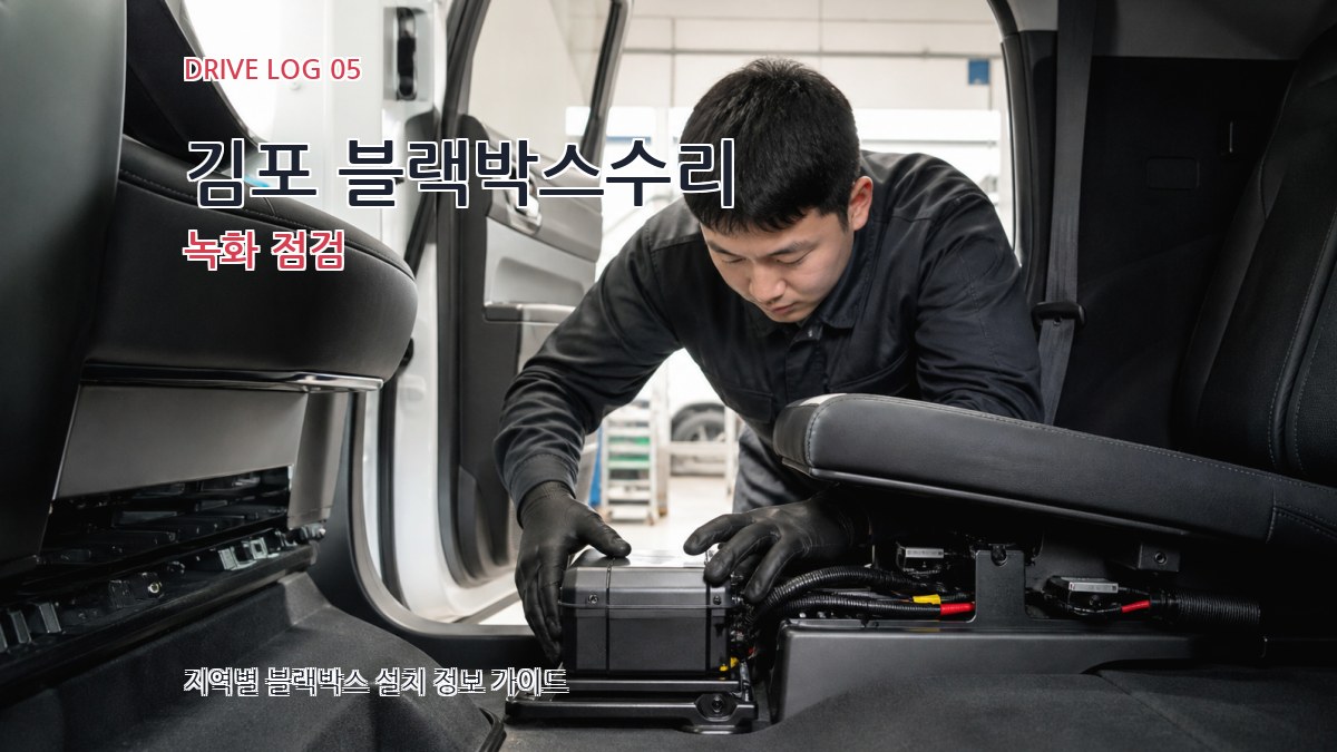 김포 블랙박스수리 녹화 점검