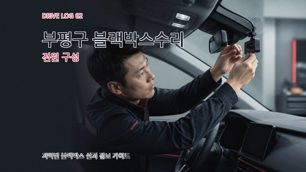 부평구 블랙박스수리 전원 구성