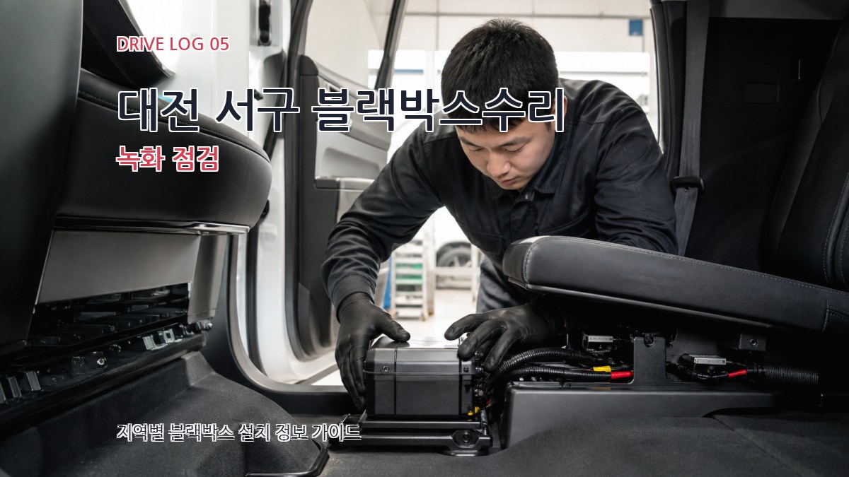 대전 서구 블랙박스수리 녹화 점검