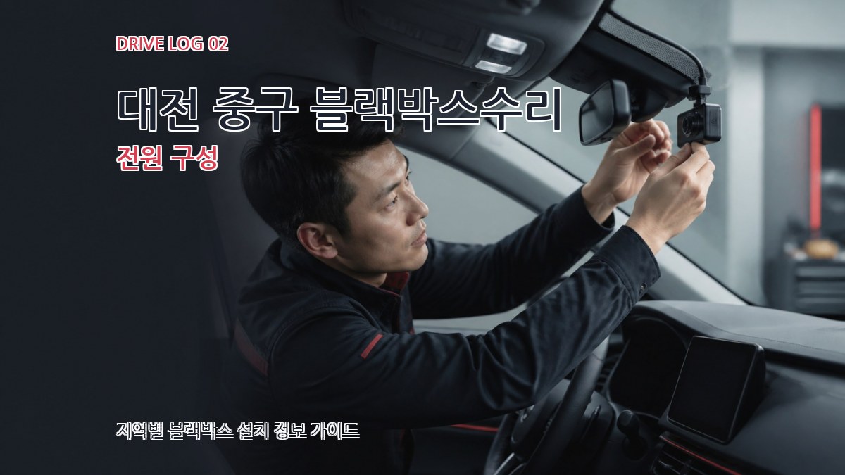 대전 중구 블랙박스수리 전원 구성
