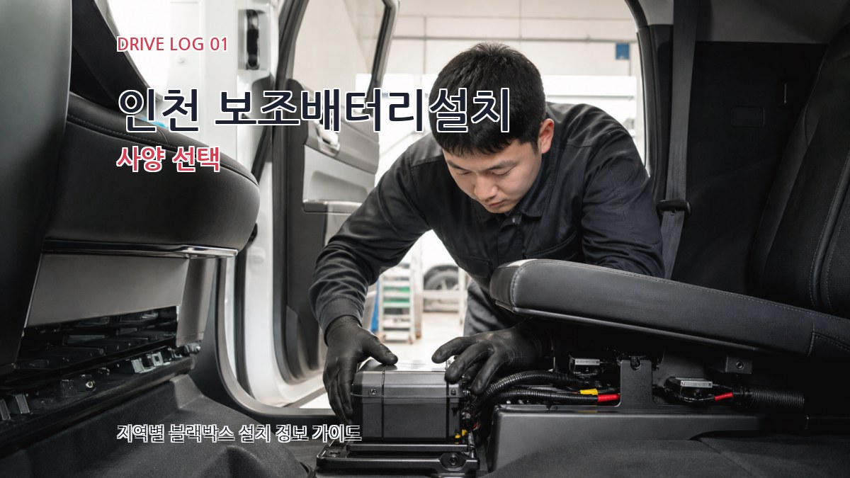 인천 보조배터리설치