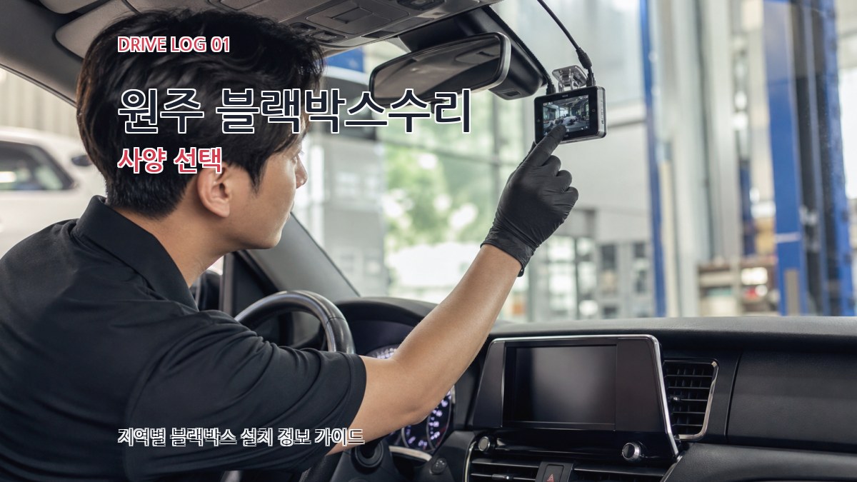 원주 블랙박스수리