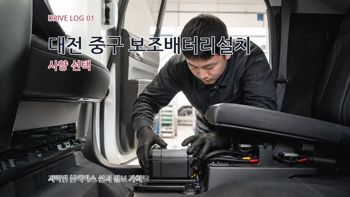 대전 중구 보조배터리설치