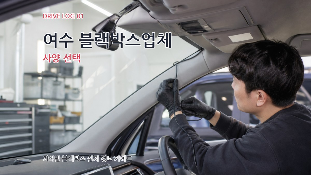여수 블랙박스업체