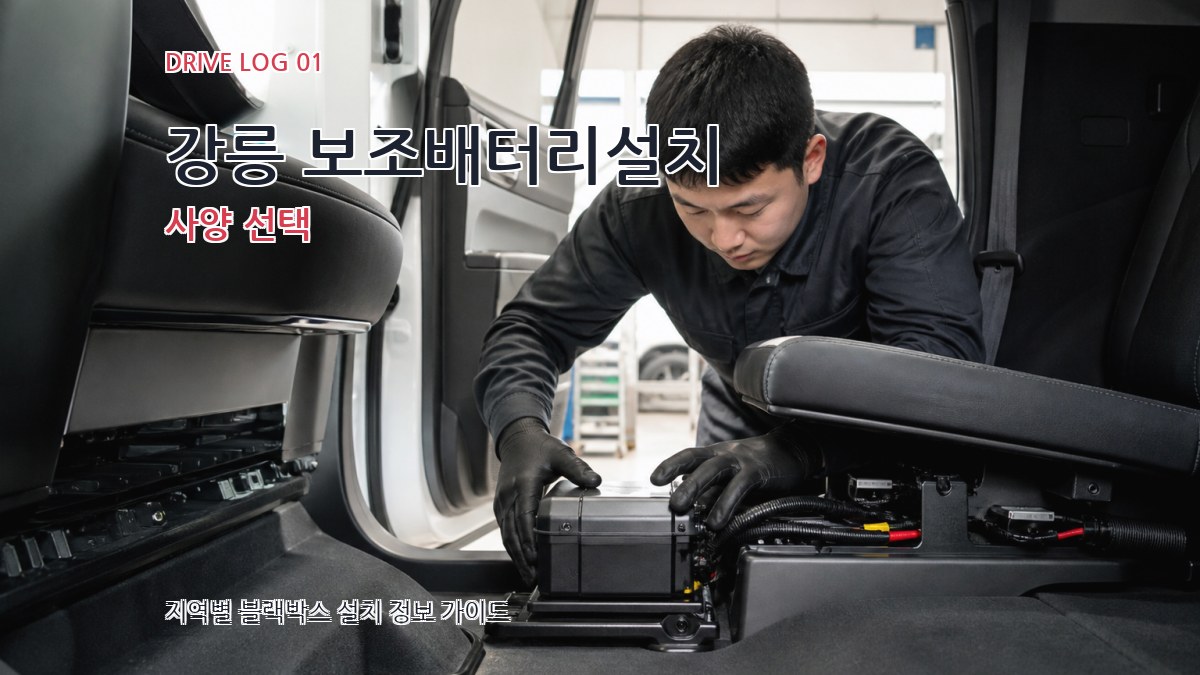 강릉 보조배터리설치