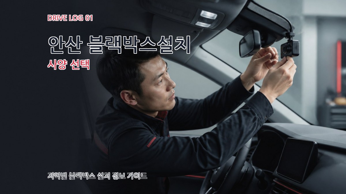 안산 블랙박스설치