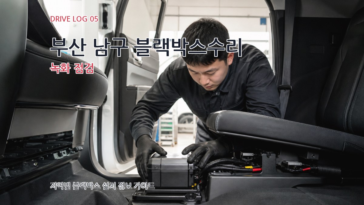 부산 남구 블랙박스수리 녹화 점검