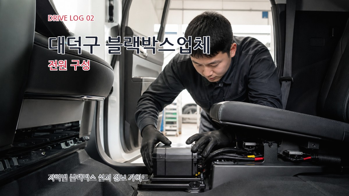 대덕구 블랙박스업체 전원 구성
