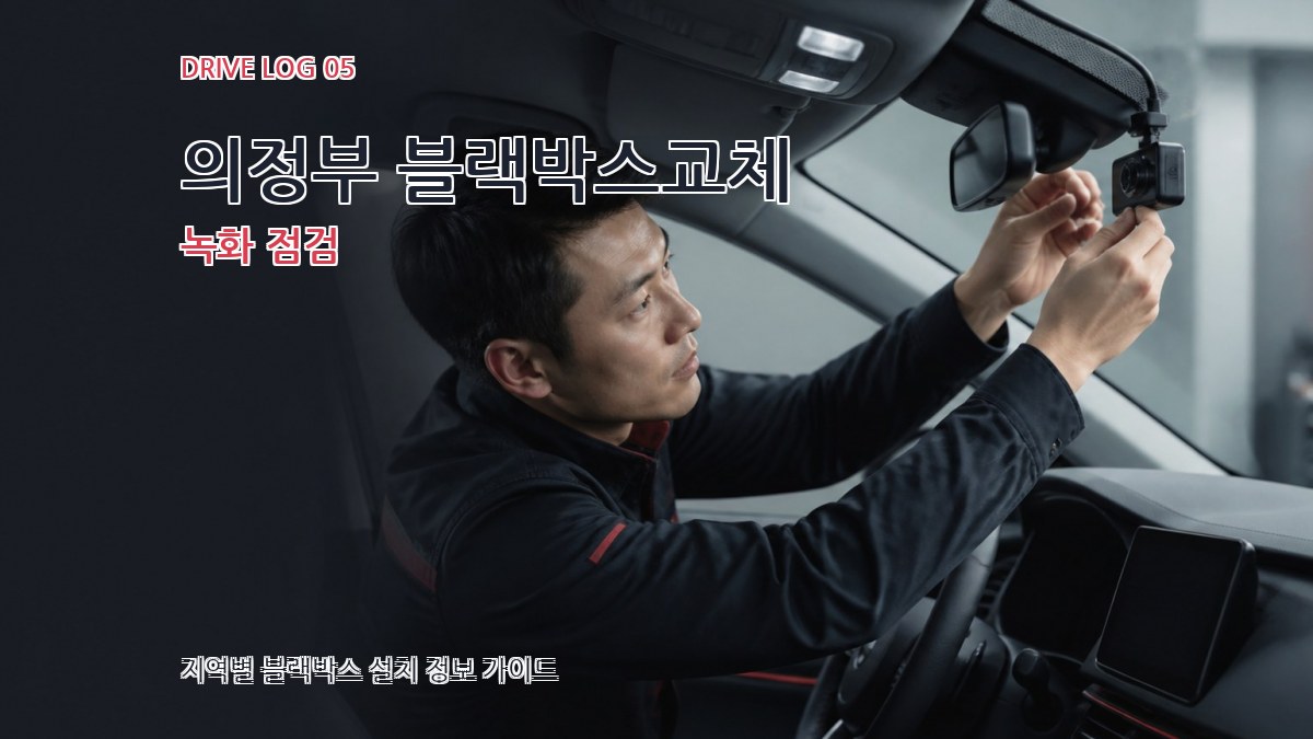 의정부 블랙박스교체 녹화 점검