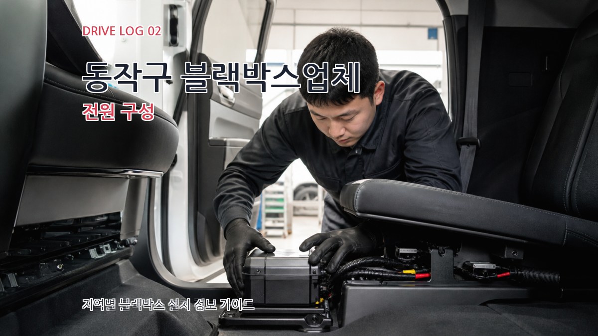 동작구 블랙박스업체 전원 구성