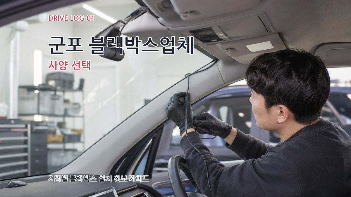 군포 블랙박스업체