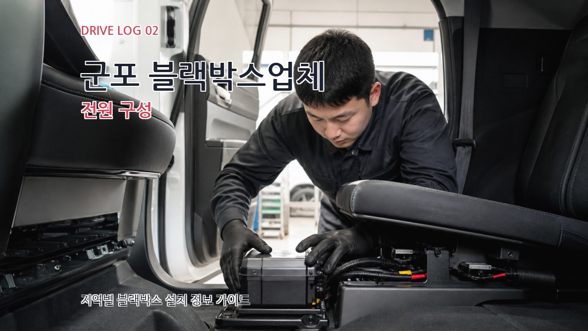 군포 블랙박스업체 전원 구성