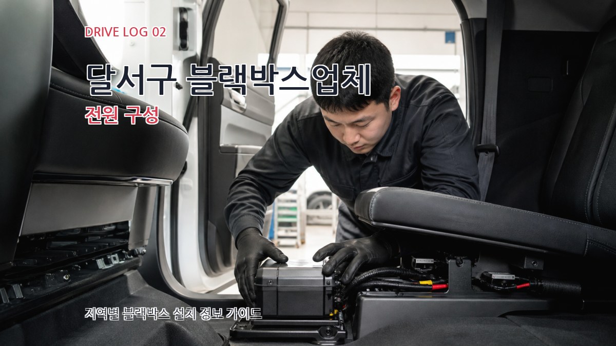 달서구 블랙박스업체 전원 구성