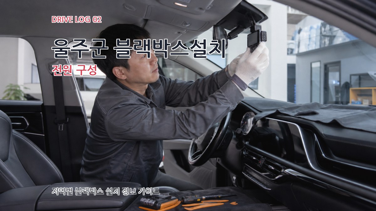 울주군 블랙박스설치 전원 구성