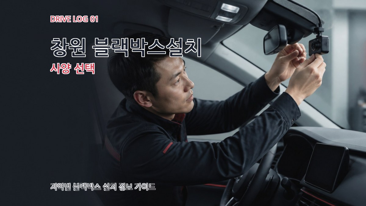 창원 블랙박스설치
